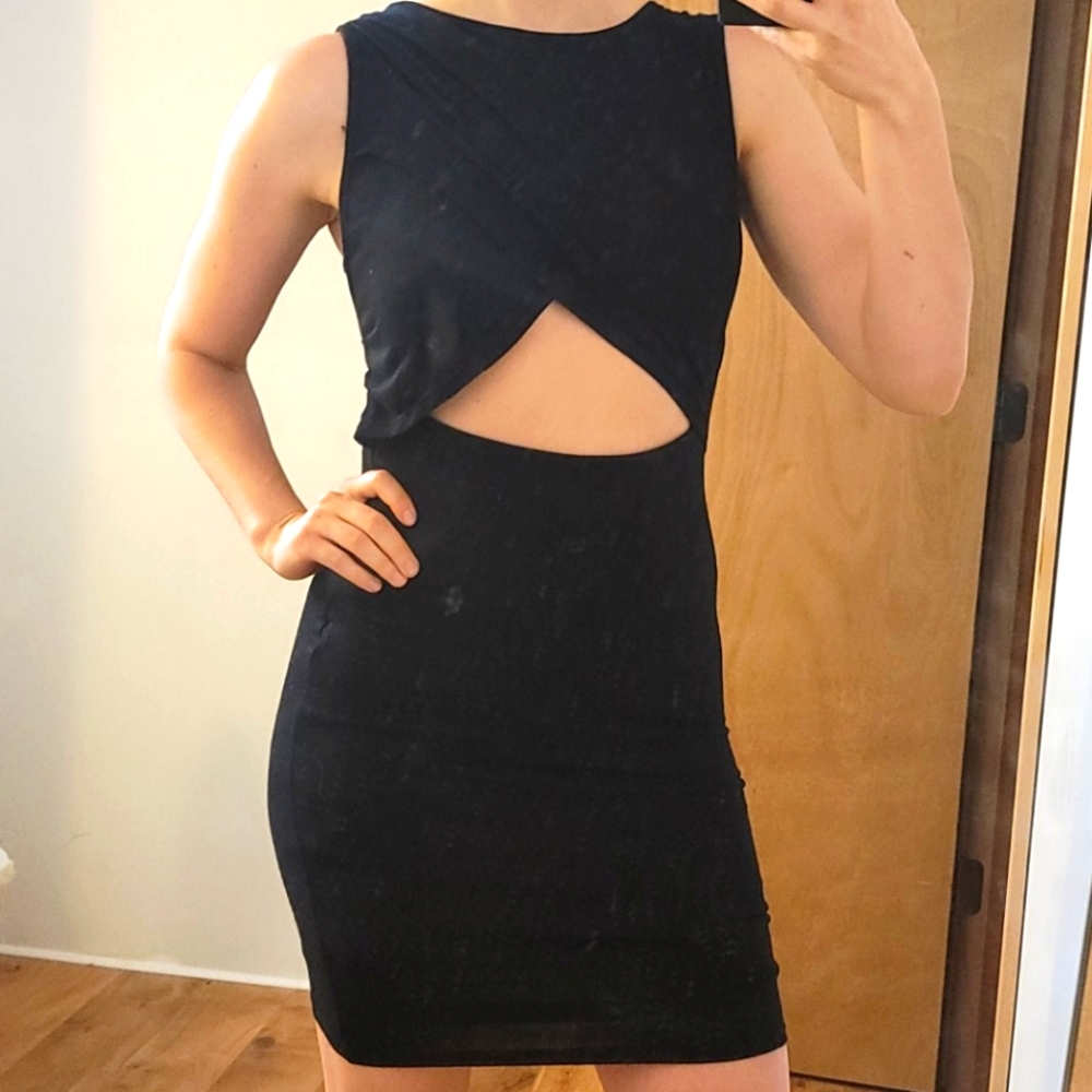 Black cutout Love Culture Dress
